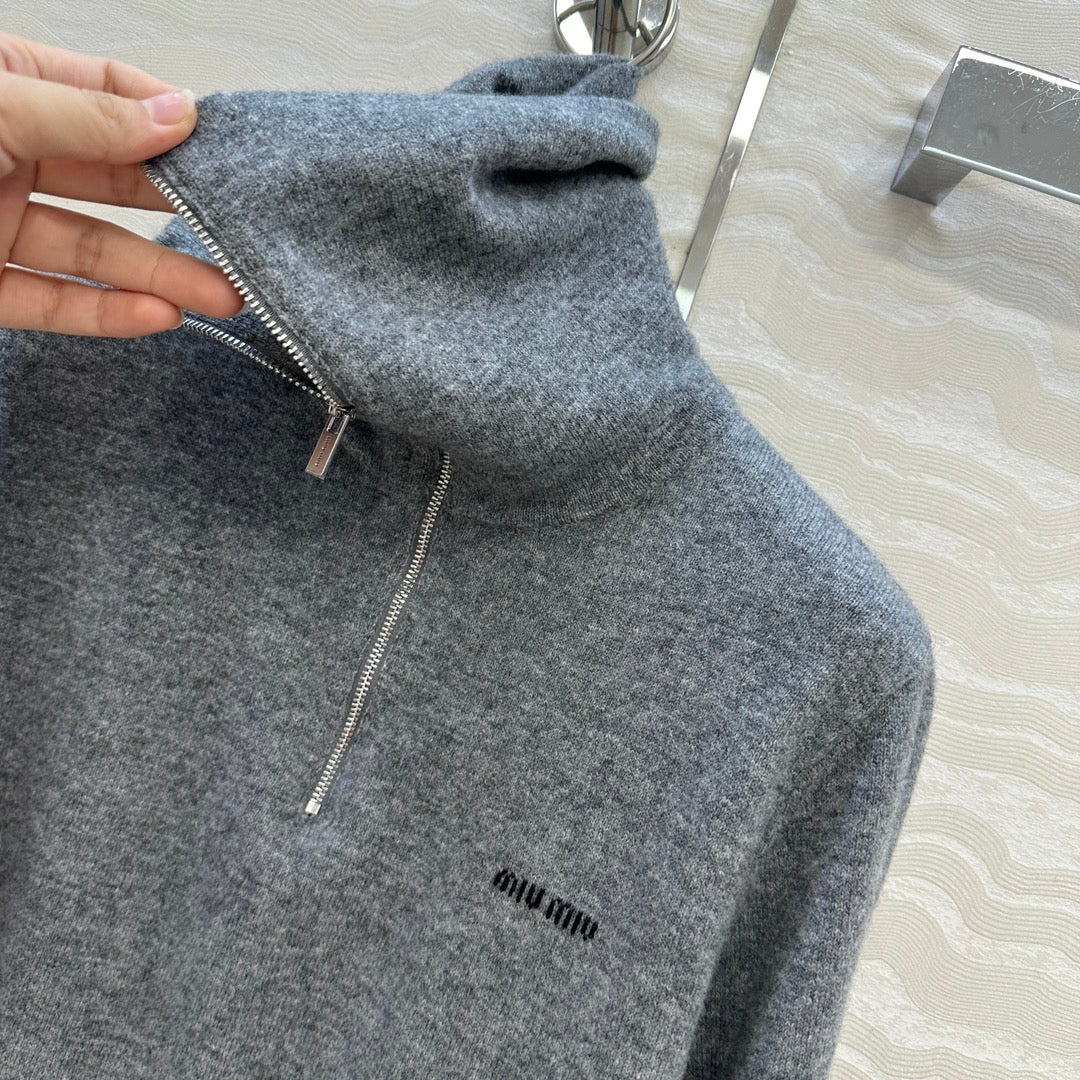 Miu 25fw knitted Jacket
