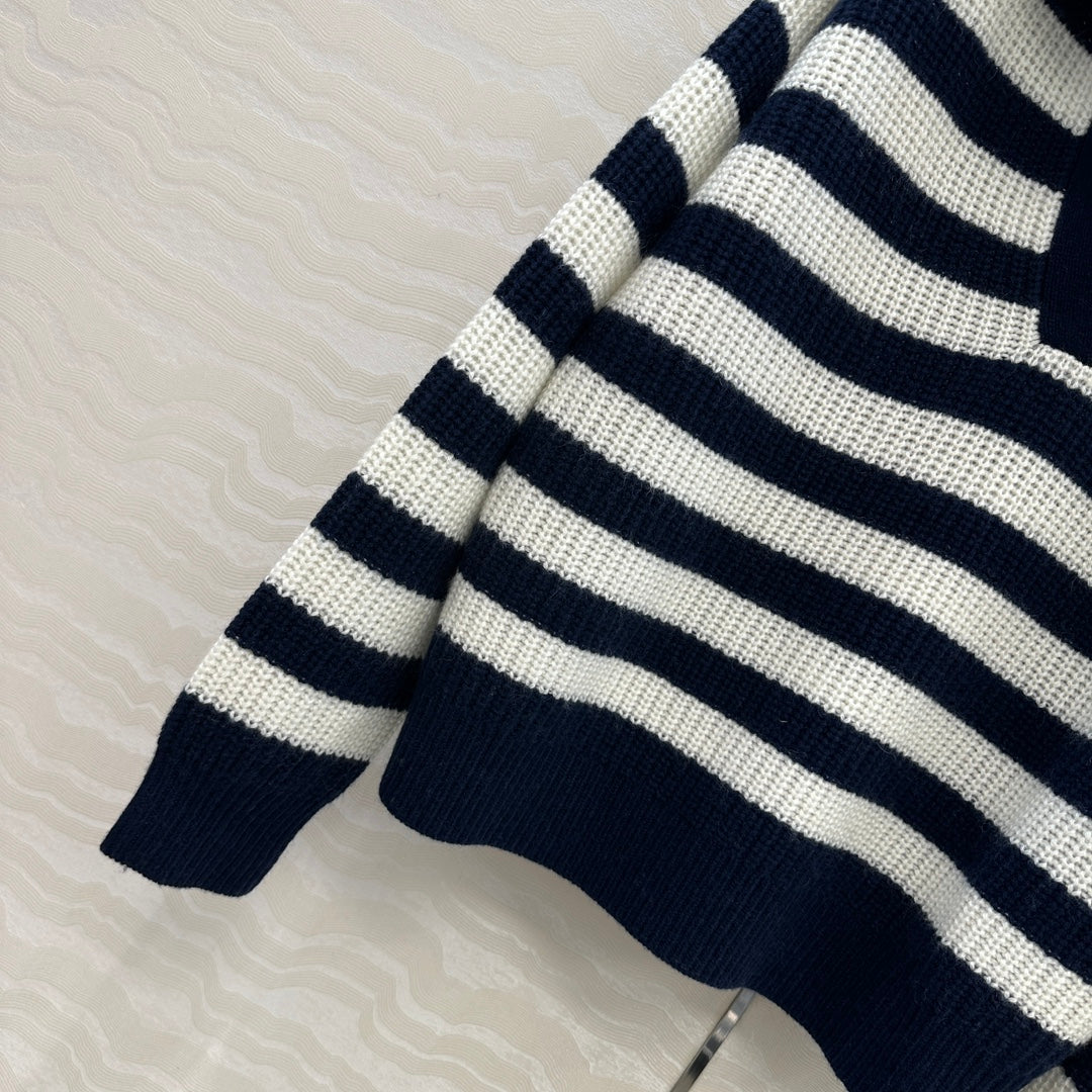Bottega 25fw stripe sweater