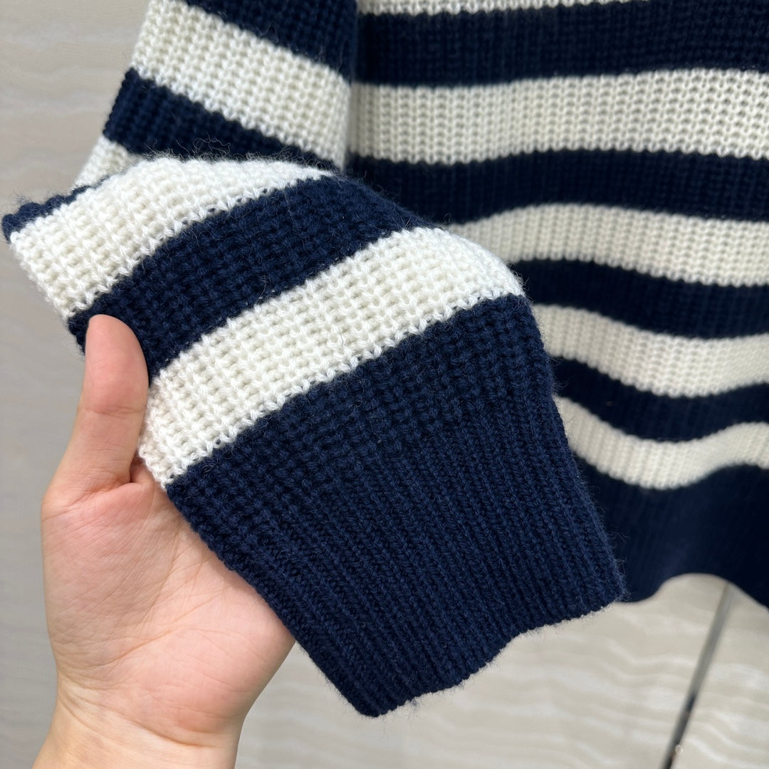 Bottega 25fw stripe sweater