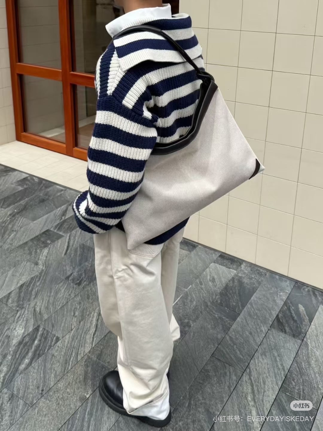 Bottega 25fw stripe sweater
