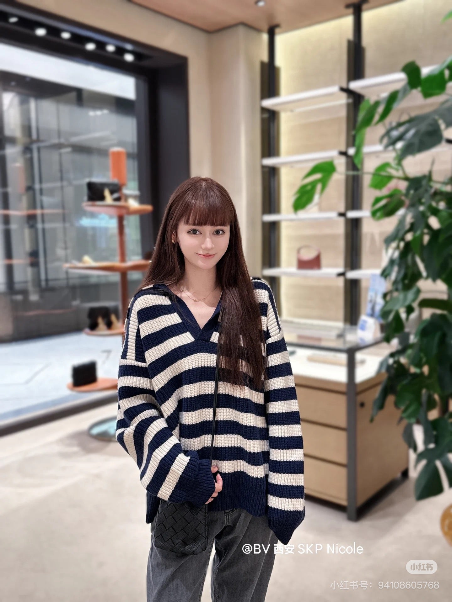 Bottega 25fw stripe sweater