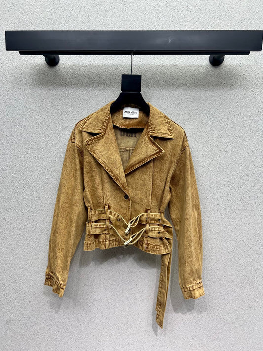 Miu 25fw denin Jacket