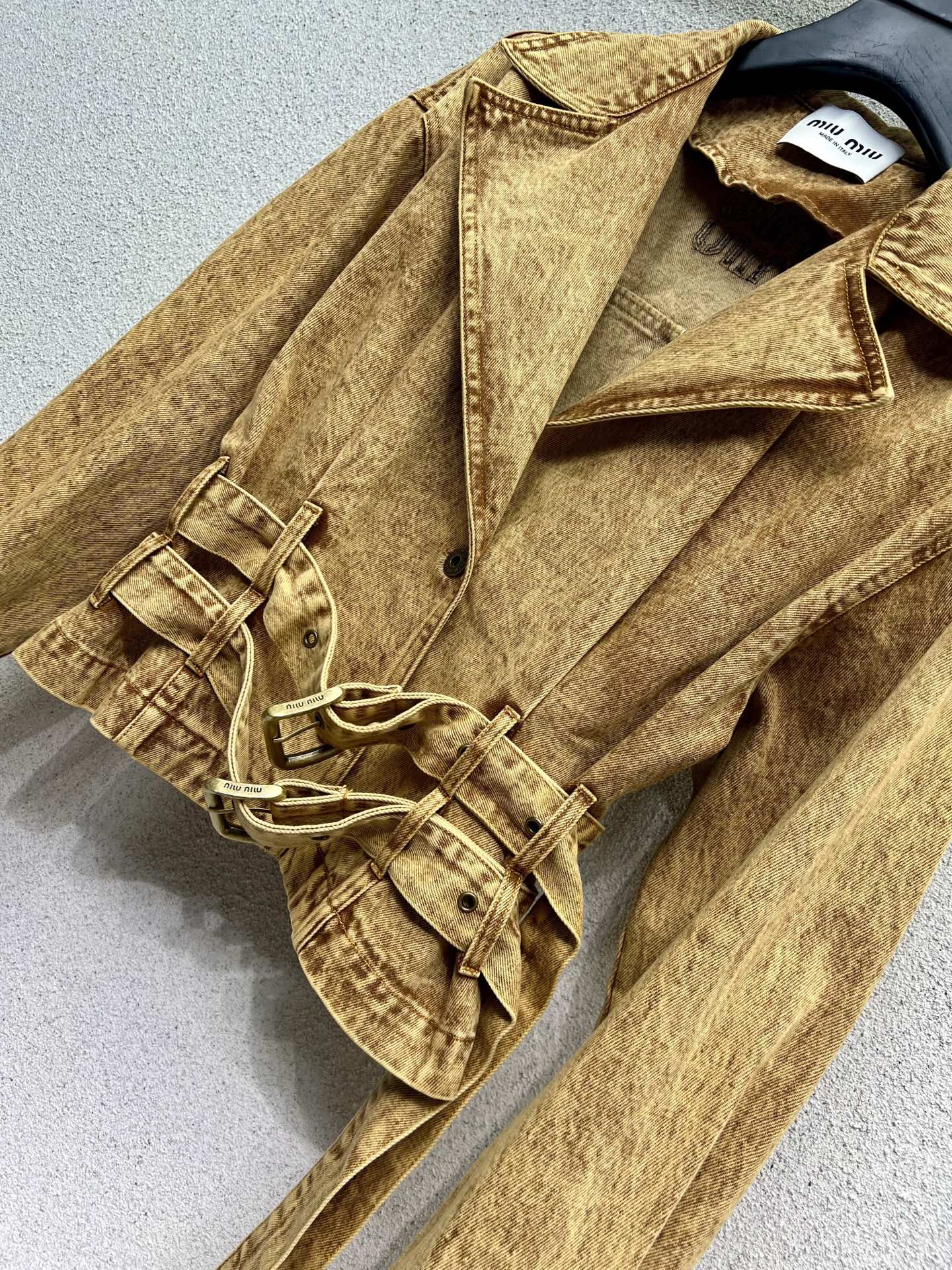 Miu 25fw denin Jacket