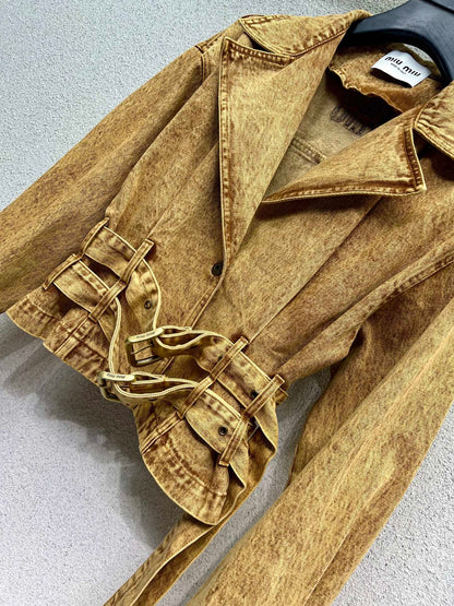 Miu 25fw denin Jacket