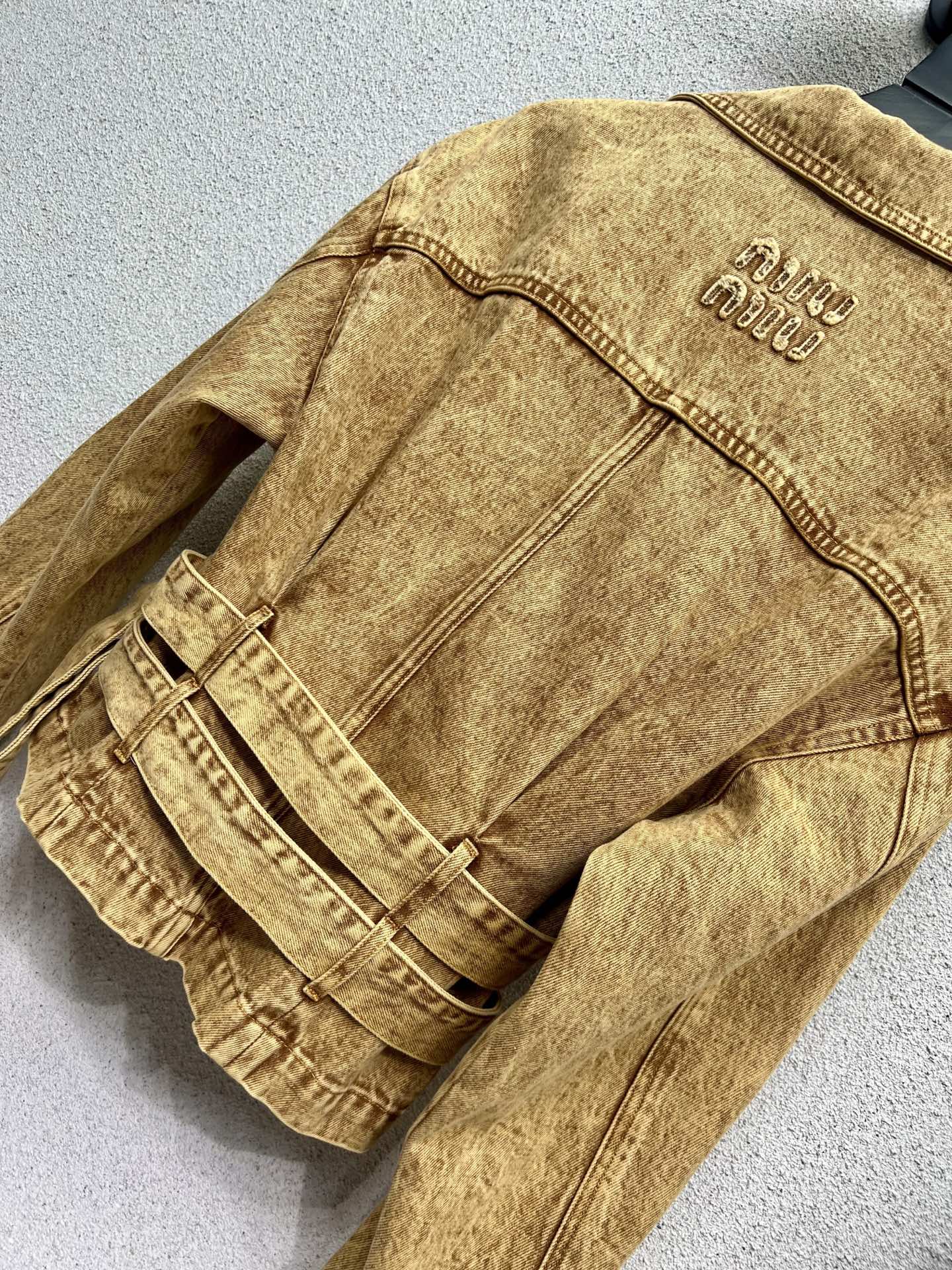 Miu 25fw denin Jacket