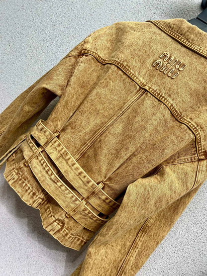 Miu 25fw denin Jacket