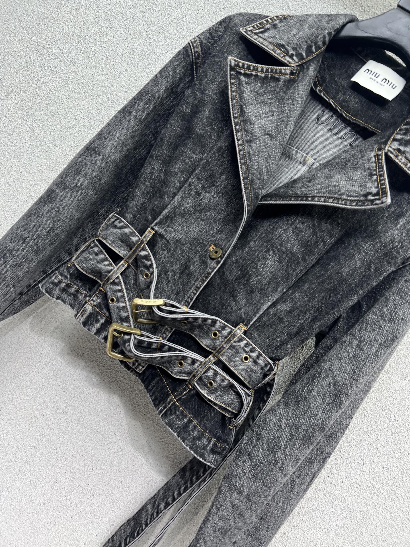 Miu 25fw denin Jacket
