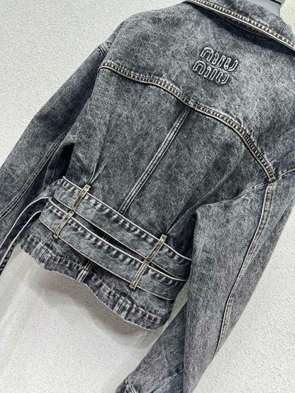 Miu 25fw denin Jacket