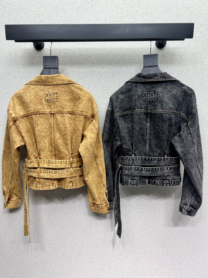 Miu 25fw denin Jacket