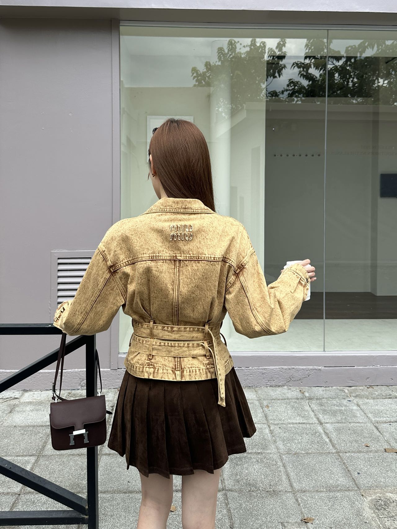 Miu 25fw denin Jacket