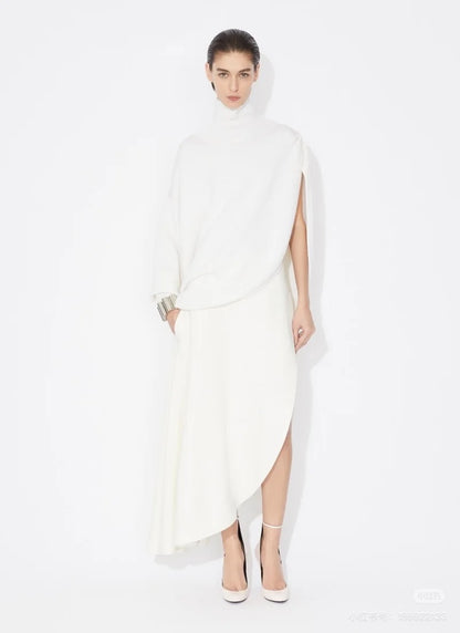 Alai 25fw knitted smock