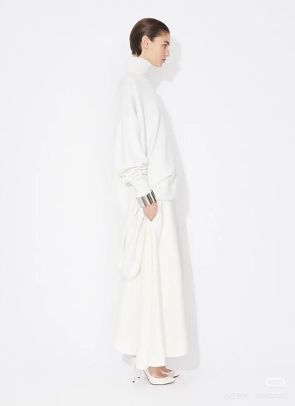 Alai 25fw knitted smock