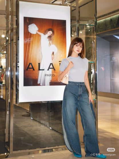 Alai 25fw all-match jeans