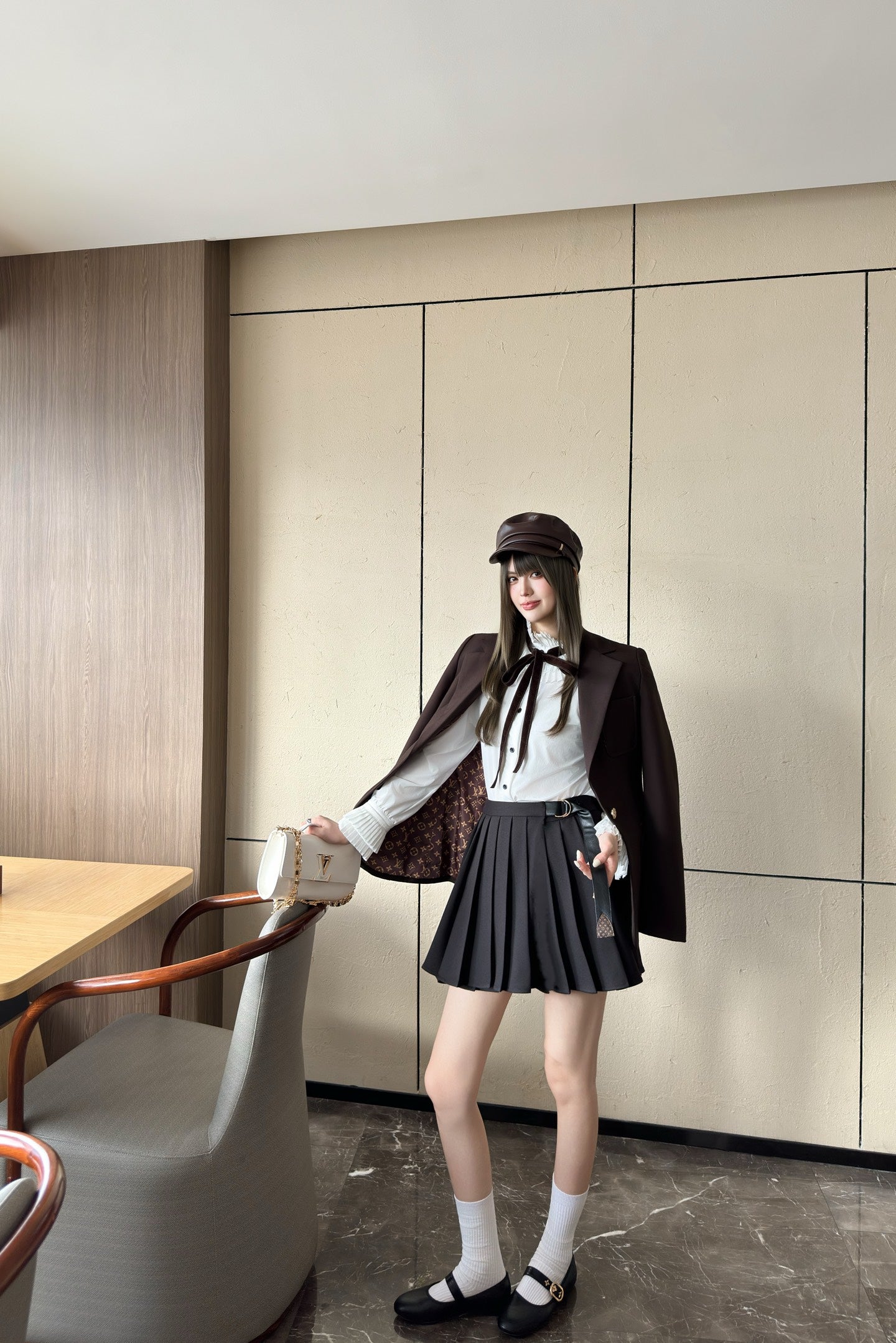 Louis 25fw all-match skirts