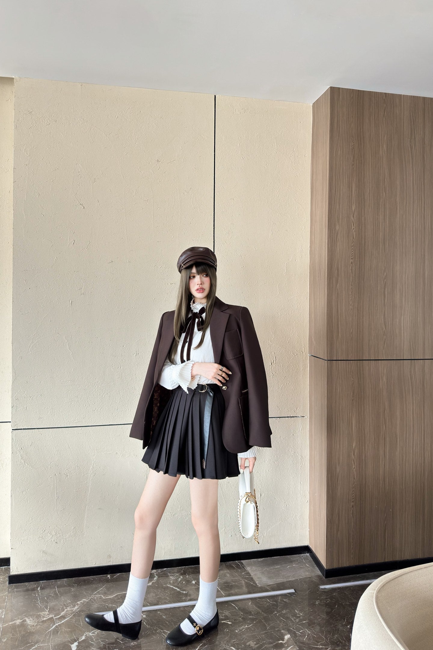 Louis 25fw all-match skirts