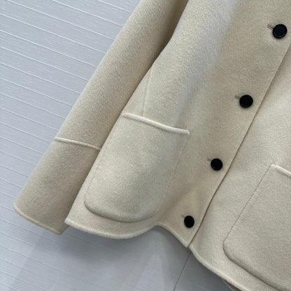 Loro 25fw cashmere  trench coat