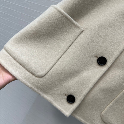 Loro 25fw cashmere  trench coat