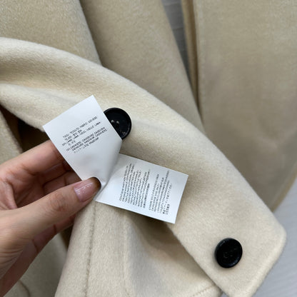 Loro 25fw cashmere  trench coat
