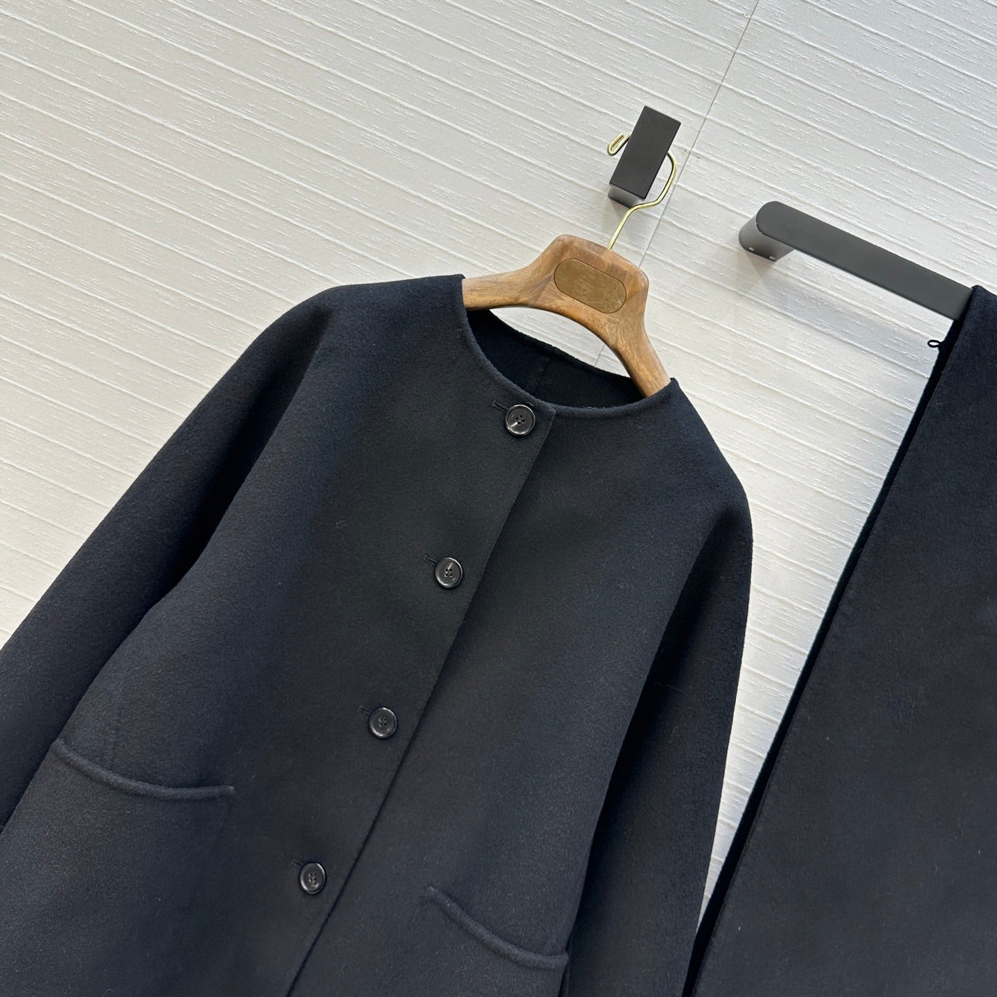 Loro 25fw cashmere  trench coat