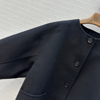 Loro 25fw cashmere  trench coat