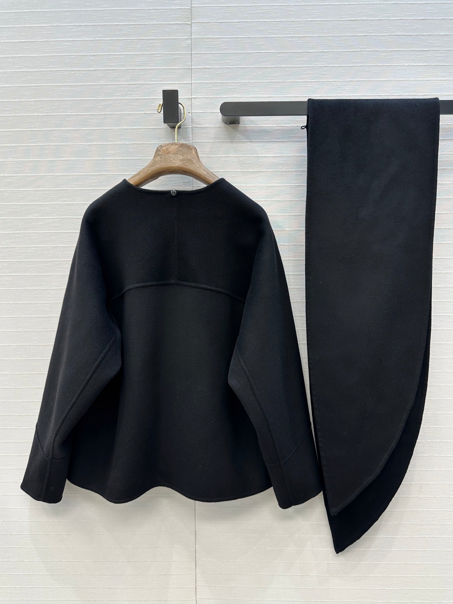 Loro 25fw cashmere  trench coat