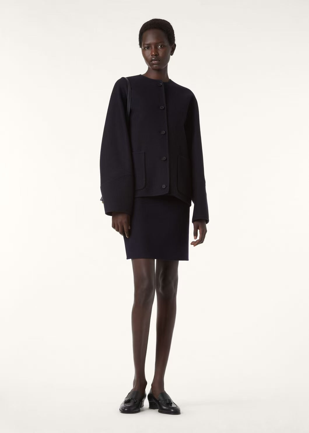 Loro 25fw cashmere  trench coat