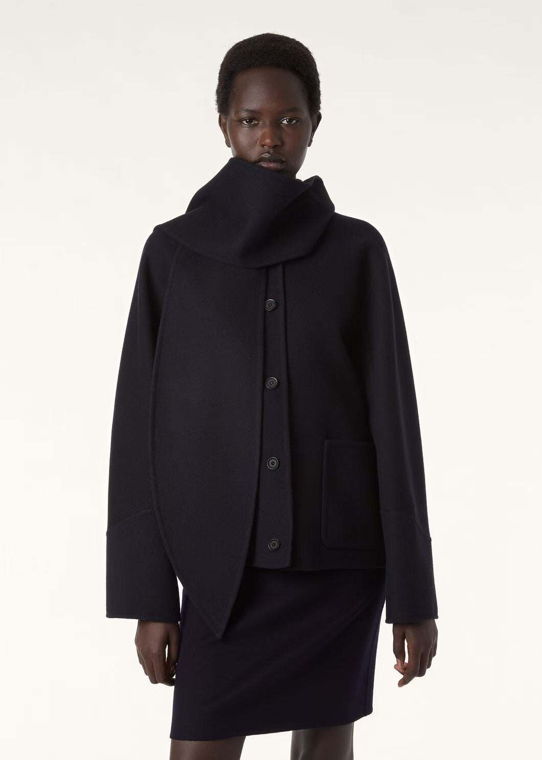 Loro 25fw cashmere  trench coat