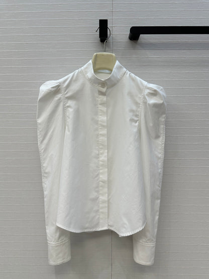 Alai 25fw pleated shirt