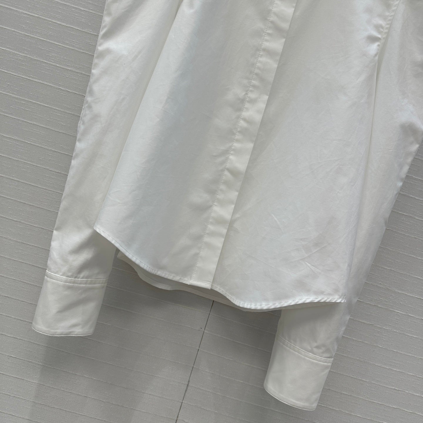 Alai 25fw pleated shirt
