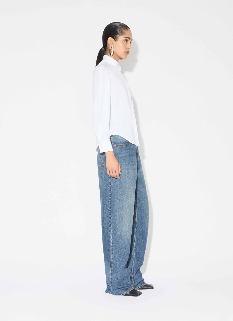 Alai 25fw pleated shirt
