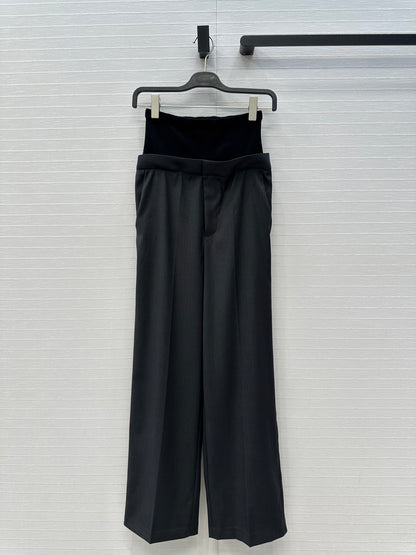 Alai 25fw splicing pants