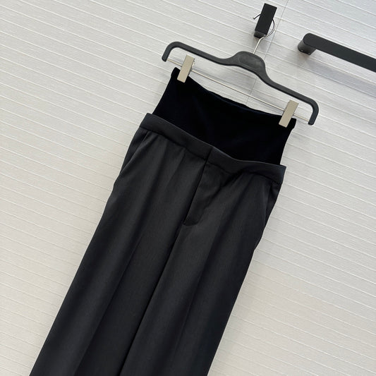 Alai 25fw splicing pants
