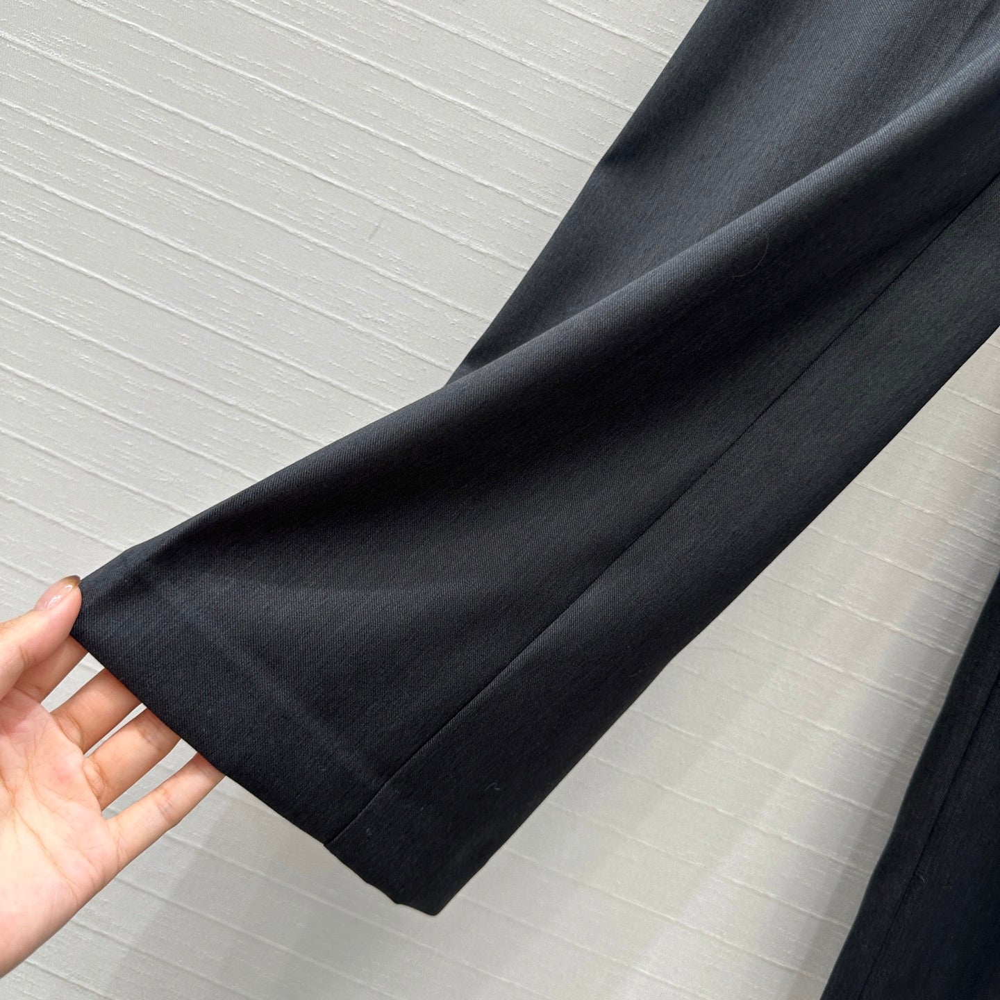 Alai 25fw splicing pants