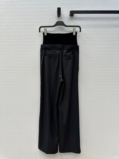 Alai 25fw splicing pants