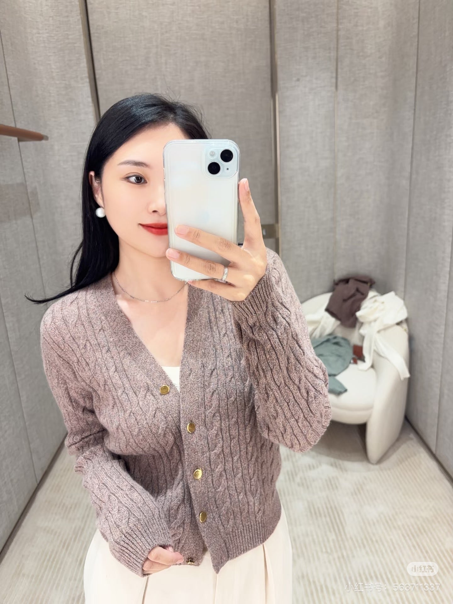 Loro 25fw leisure cardigan