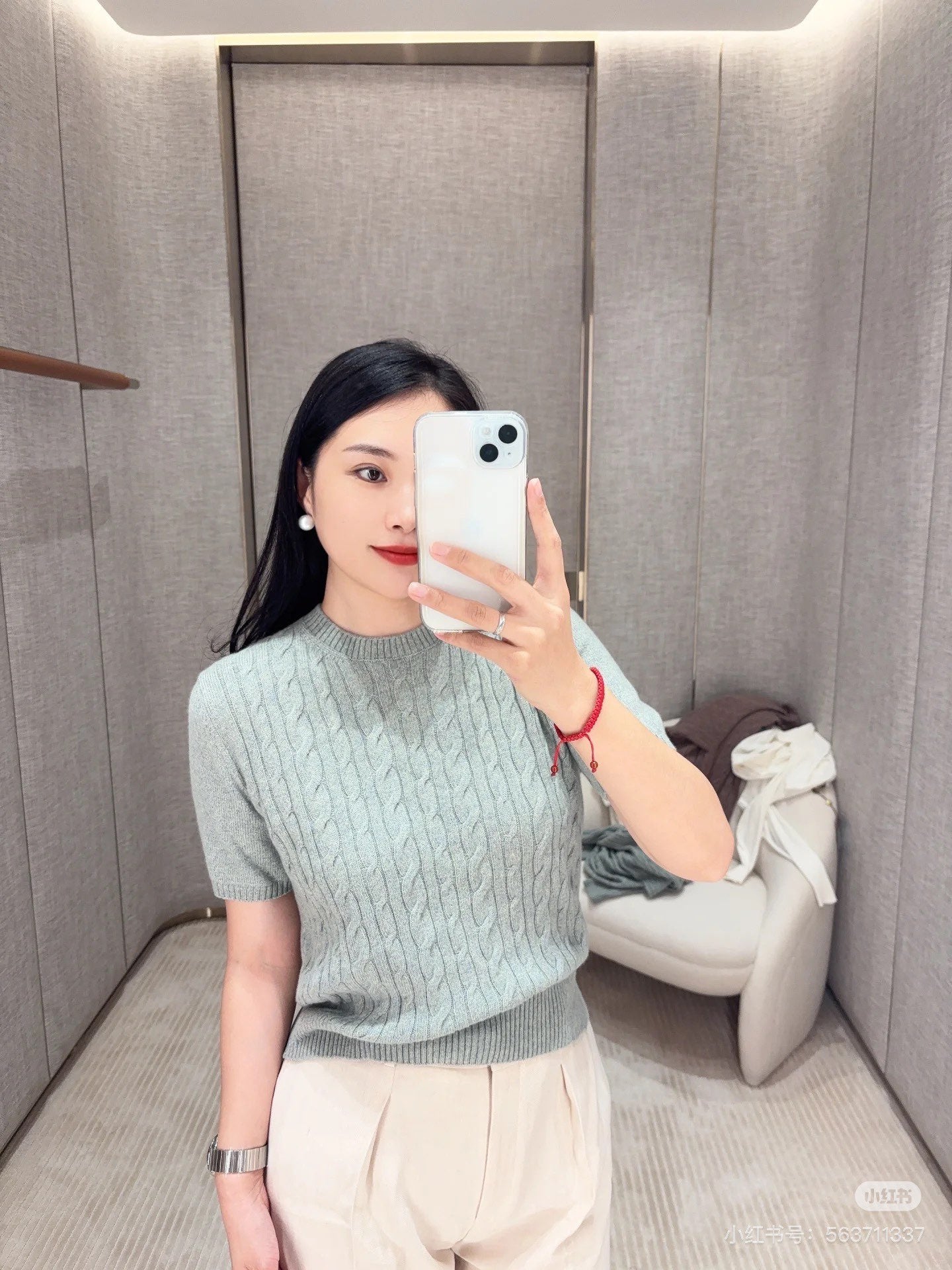 Loro 25fw leisure t-shirt
