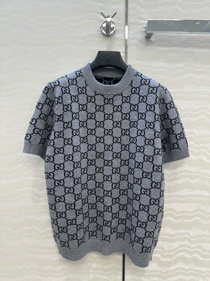 Guc 25fw jacquard t-shirt