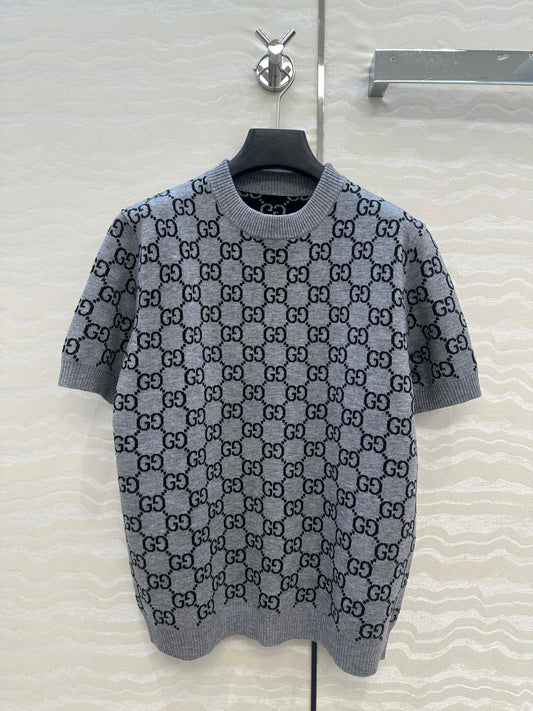 Guc 25fw jacquard t-shirt