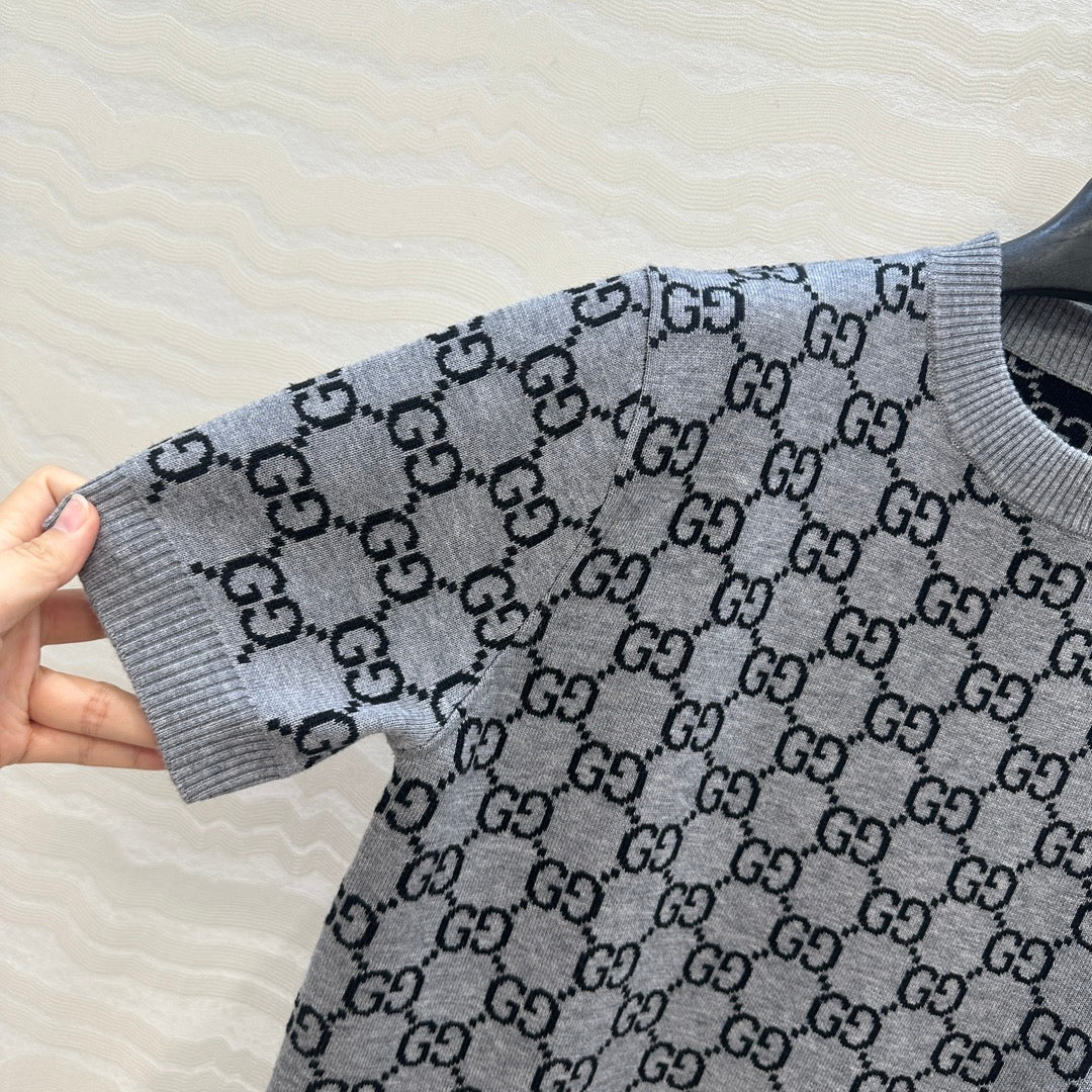 Guc 25fw jacquard t-shirt