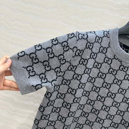 Guc 25fw jacquard t-shirt