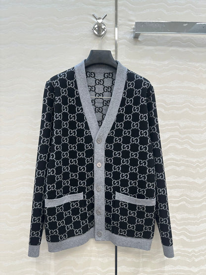 Guc 25fw reversible cardigan
