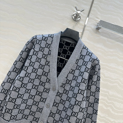 Guc 25fw reversible cardigan