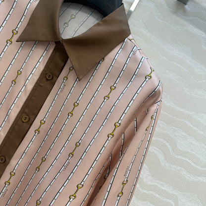 Guc 25fw silk shirt