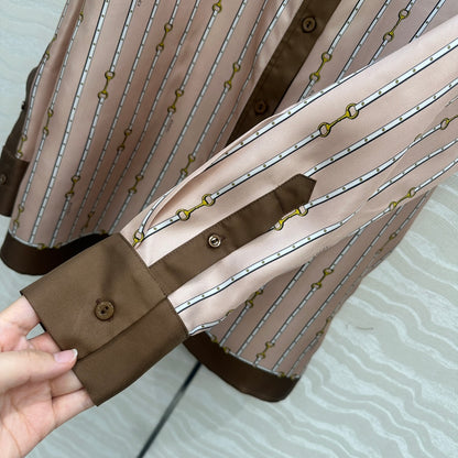 Guc 25fw silk shirt