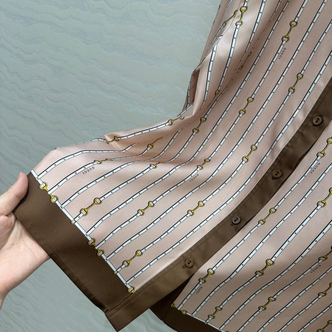 Guc 25fw silk shirt