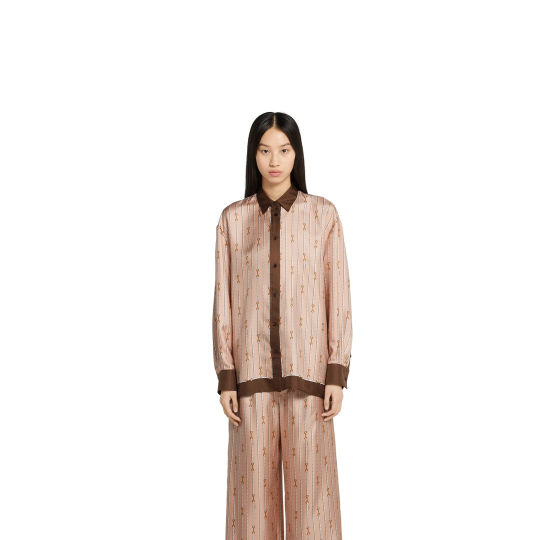 Guc 25fw silk shirt