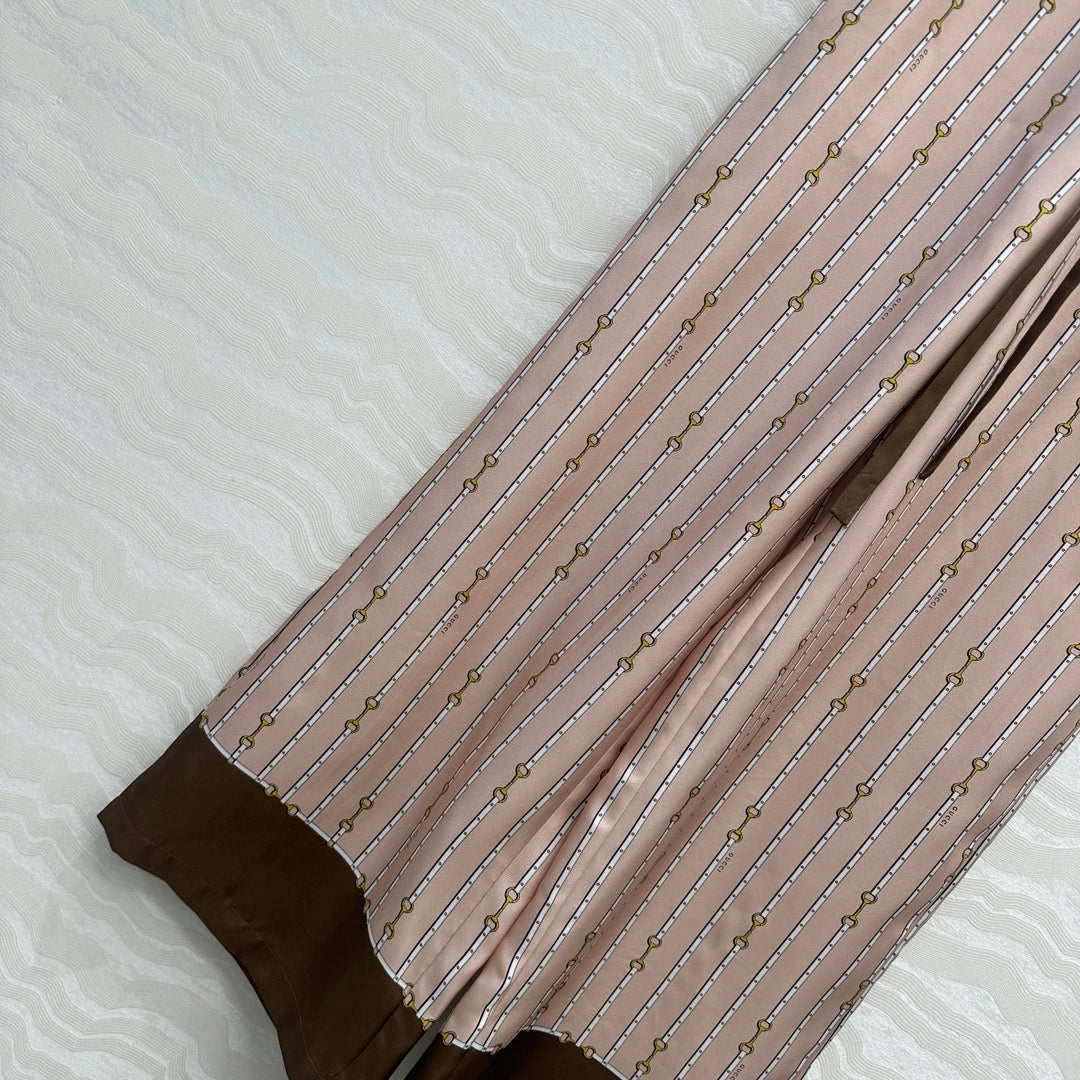 Guc 25fw silk pants