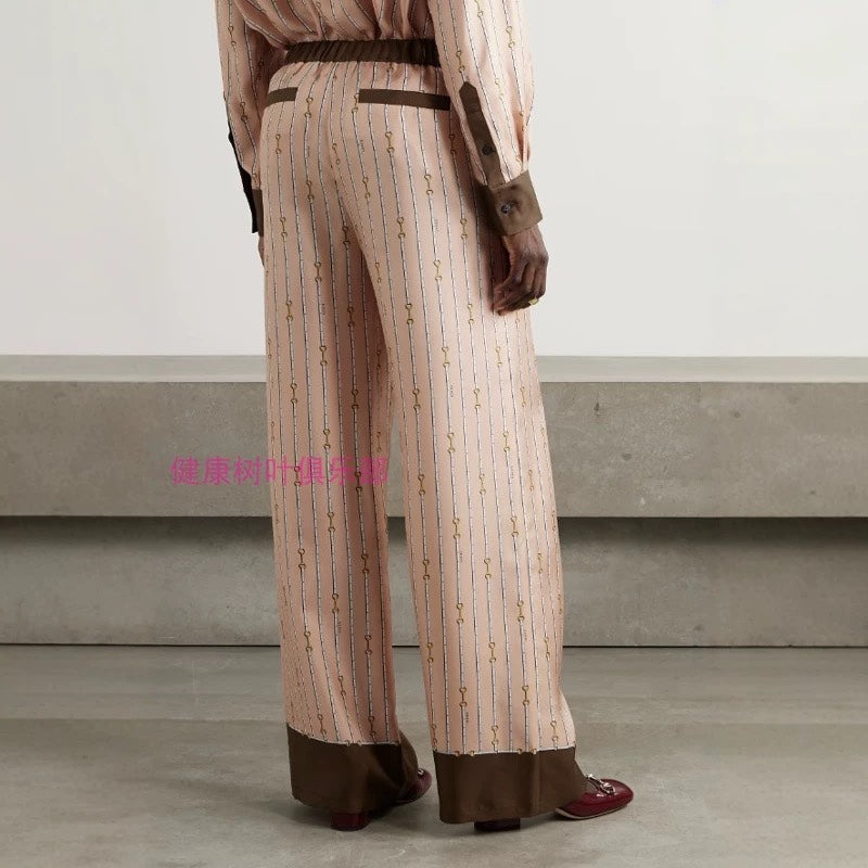 Guc 25fw silk pants