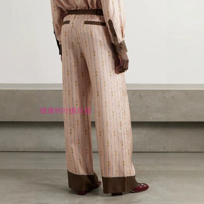 Guc 25fw silk pants