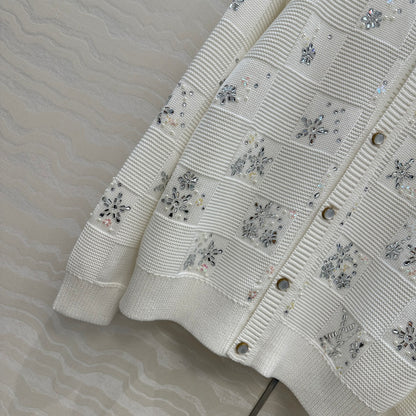 Louis 25fw jacquard cardigan